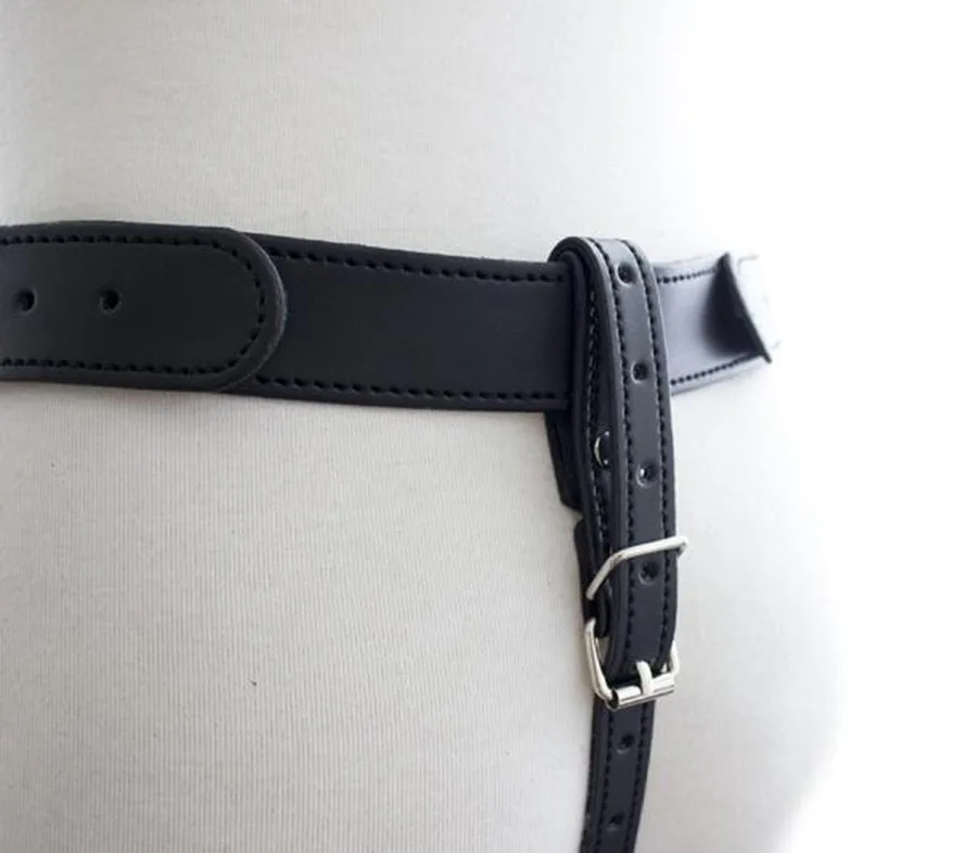 Leather Anal Plug Panties Harness,BDSM Bondage for Butt Plug,Male Chastity Belt,Adult Sex Toys For Men