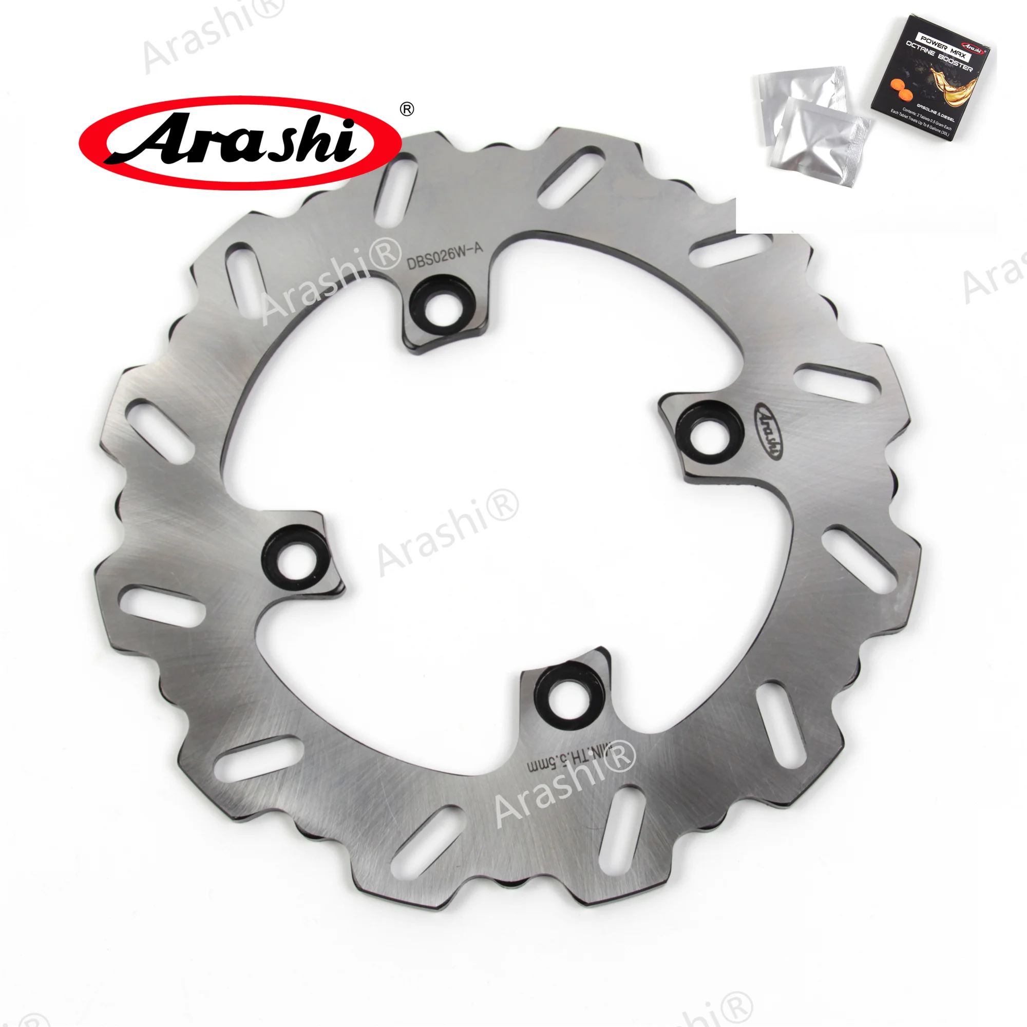 

ARASHI CNC Rear Brake Disc Motorcycle Disk Rotor For KAWASAKI GPX750R GPX 750 R 1987 / GPX 750R GPX750R GPX-R 750 ZEPHYR 750 91