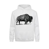 Manchester Buffalo Bison Familly Sketch Male Top Hoodie Discount Summer/Autumn Kawaii Venezuela Tops Harajuku Hoodies Clothes
