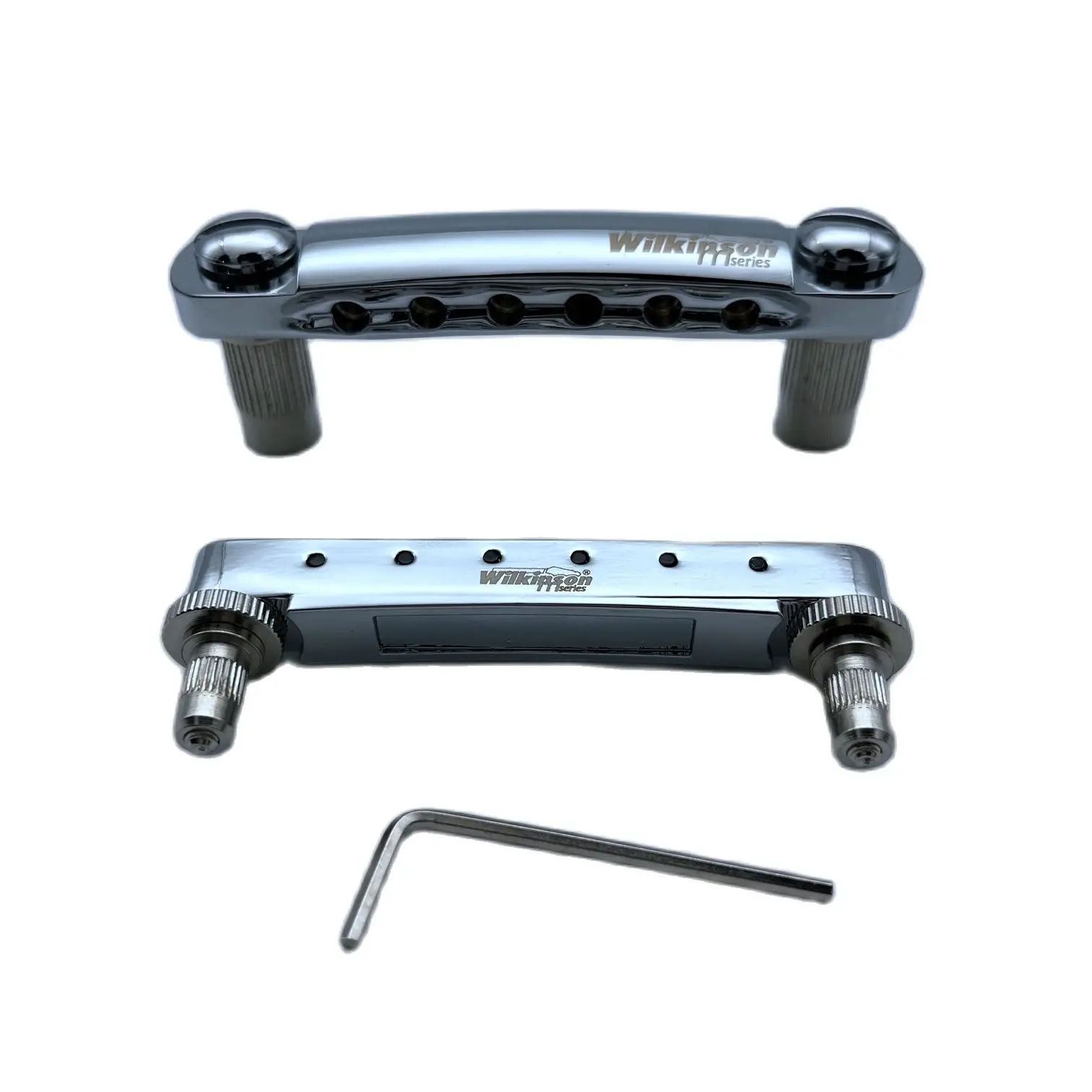 Original Authentic WK Tune-a-matic and Go-To style Bridge WOGB1 WOGT1 Stainless Steel Guitar Professional Guitar Parts