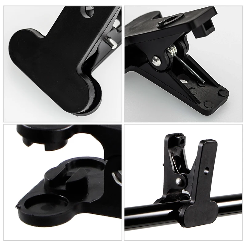 12 قطعة التصوير الثقيلة الشاش المشابك قوية استخدام ل خلفية حامل ثابت خلفية القماش ، 6 قطعة 10 قطعة مقاطع حزمة