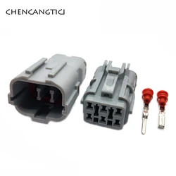 1 Set 6 Pin Way KET Automotive Waterproof ECU Electrical Wire Connector Female Male Plug MG640337 MG610335 7222-7484-40