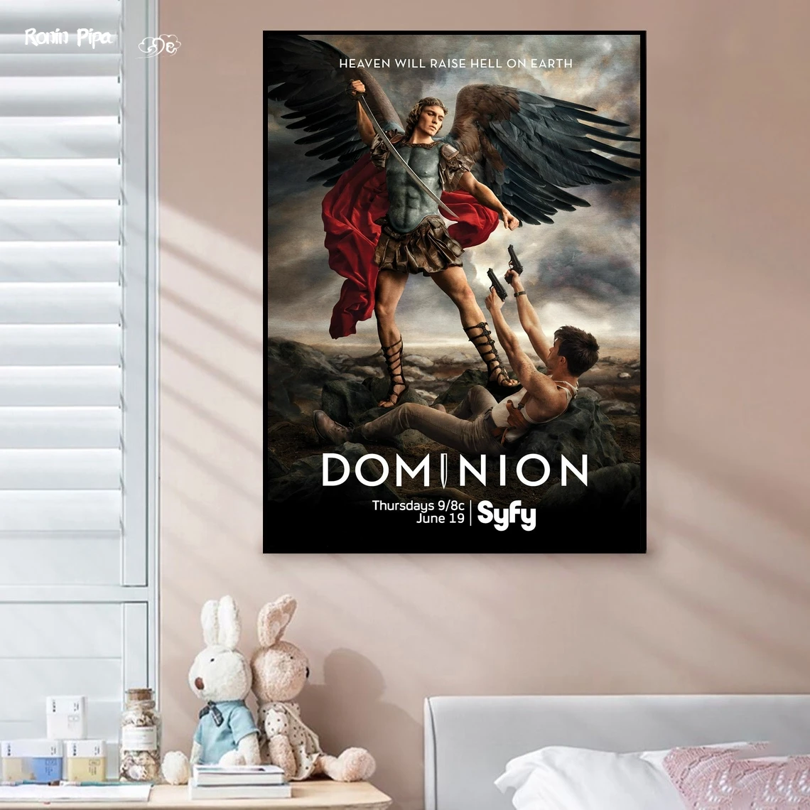 Dominion Movie Poster Art Print Canvas Painting Wall Pictures Living Room Home Decor (No Frame)