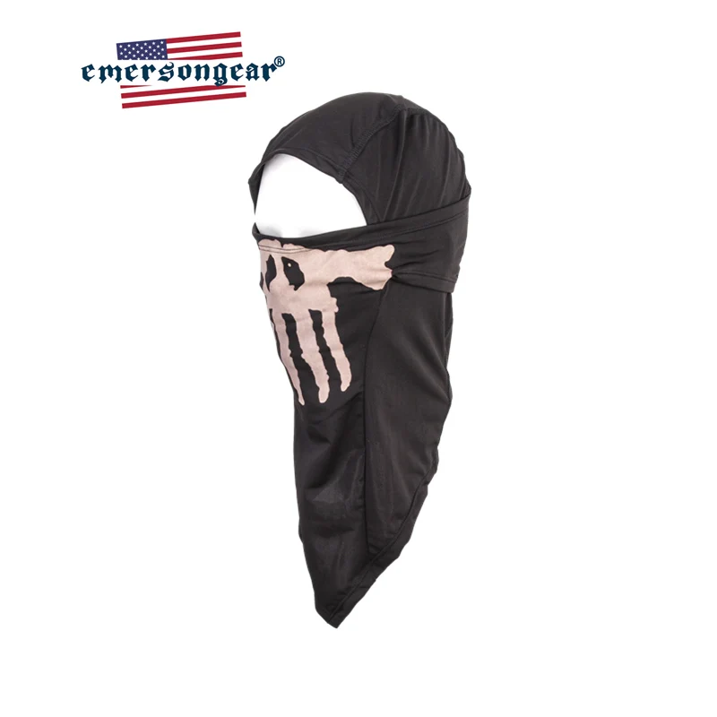 Emersongear Tactical Ghost Hood Protective Face Scarf Rapid Fast Dry Hiking Hunting Hood Mask Airsoft Breathable Mask Wargame