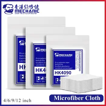 MECCANICO HK4090 Panno antistatico senza polvere Tergicristallo per camere bianche Strumento di pulizia non polvere per riparazione di strumenti di precisione PCB LCD