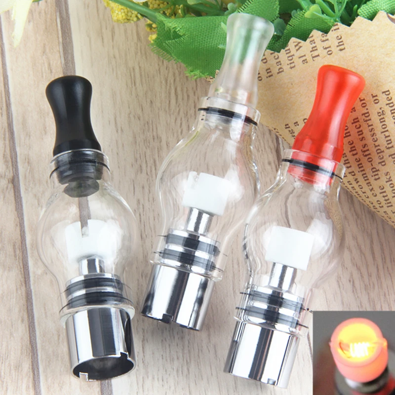 

1Pcs WAX Heating Pyrex Glass Globe Vaporizer M6 Atomizer Dry Herb Tank 4ml 510 Thread Electronic Cigarettes ECigs For Ego T Evod