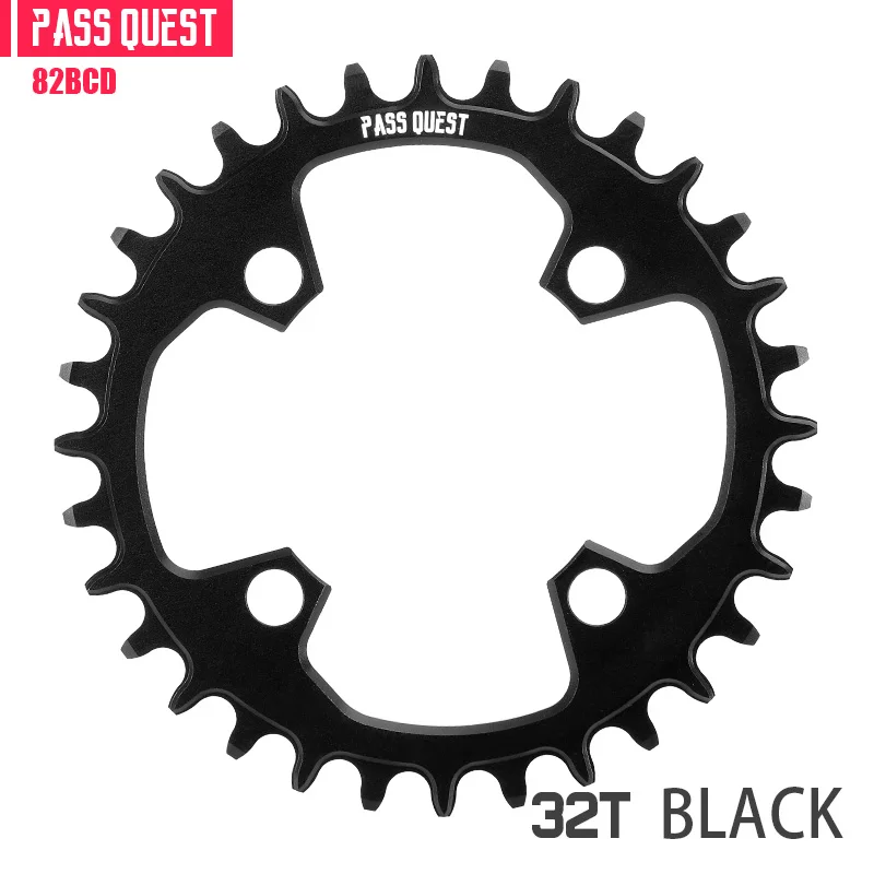Passquest-自転車チェーンリング,82mm,bcd fsa,marlin 7,ナローおよび