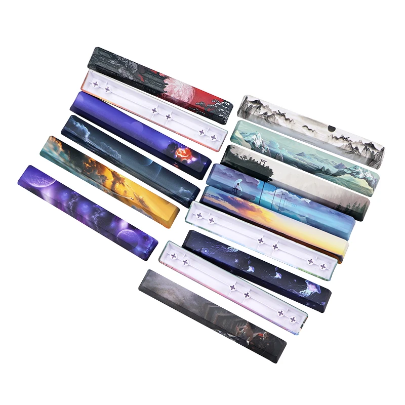 Dye-subbed Space bar 6.25U OEM profile pbt Keycap