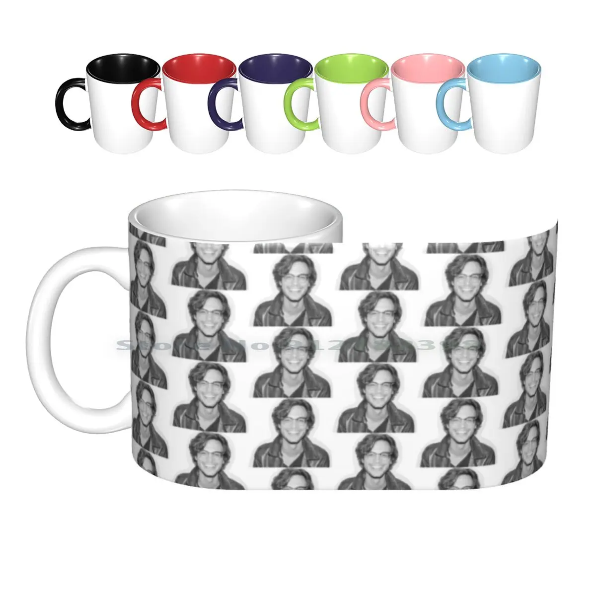 Matthew Gray Gubler Ceramic Mugs Coffee Cups Milk Tea Mug Matthew Gray Gubler Gubler Mgg Criminal Minds Spencer Reid Gray