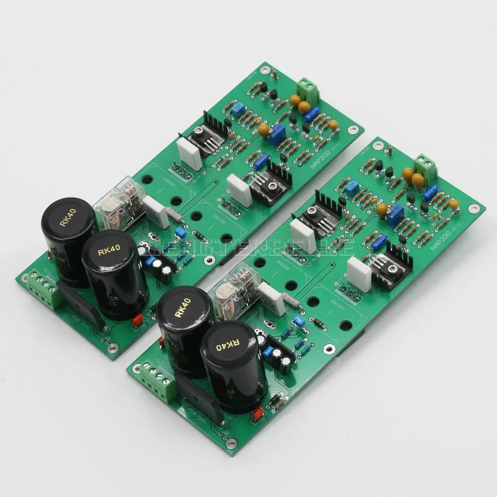 1 Pair HiFi Stereo 70WX2 Audio Power Amplifier Board Based On NAIM NAP200 Circuit