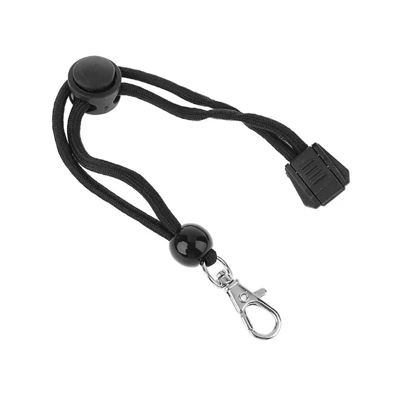 Flashlight Straps Lanyard Sling Outdoor Tool Black Paracord Adjustable Anti Lost For Torch Camera Phone