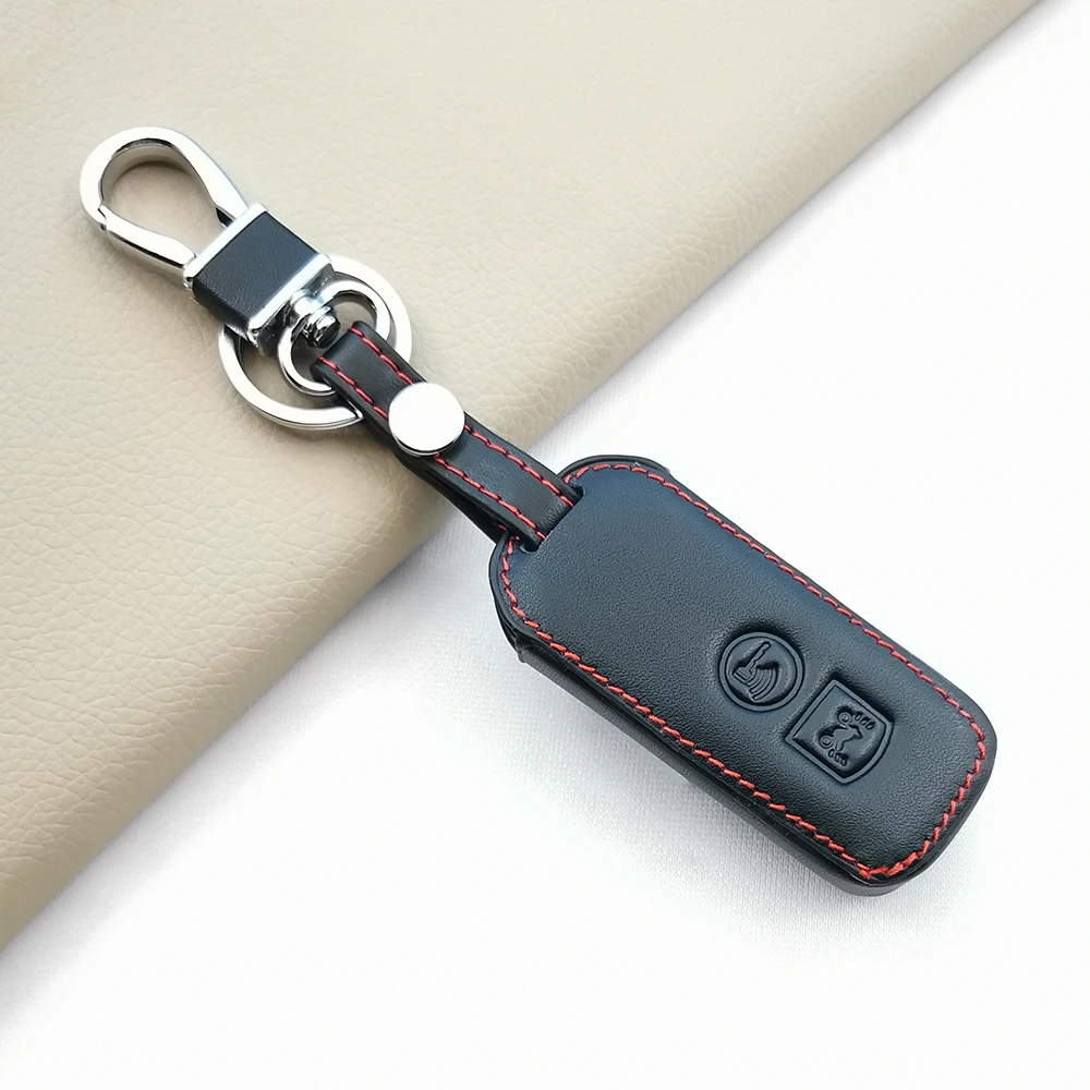 Hot Sale Leather Key Case Cover For Honda X ADV SH 300 150 125 Forza 300 125 PCX150 2018 Motorcycle Scooter 2 Button Smart Key