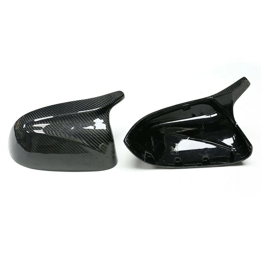 For BMW X3 G01 G08 X4 G02 X5 G05 X6 G06 X7 G07 2018-2024 Carbon Fiber Mirror Cover Replacement Exterior Rear View Caps Clip On