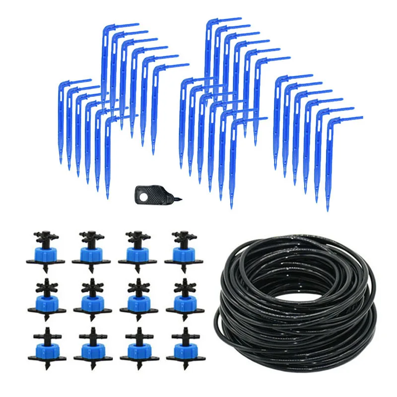 

Greenhouse Drip Irrigation 4-way 3/5mm Drip Arrow 2-way 2L 4L 8L Emitter Irrigation Watering System For Pot Greenhouse 10set