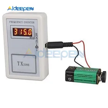 Digitale Frequenz Tester Meter Zähler Handheld Drahtlose Fernbedienung 250-450 MHZ Tester Werkzeuge DC 7,5-10 V 10cm Test Abstand