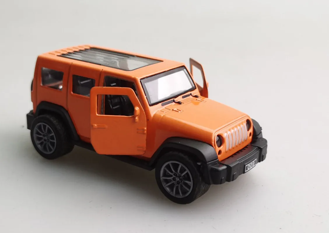 Original verpackung 1:64 legierung ziehen zurück off-road auto spielzeug, high-simulation 4-teiliges set spielzeug, kinder geschenk, freies verschiffen