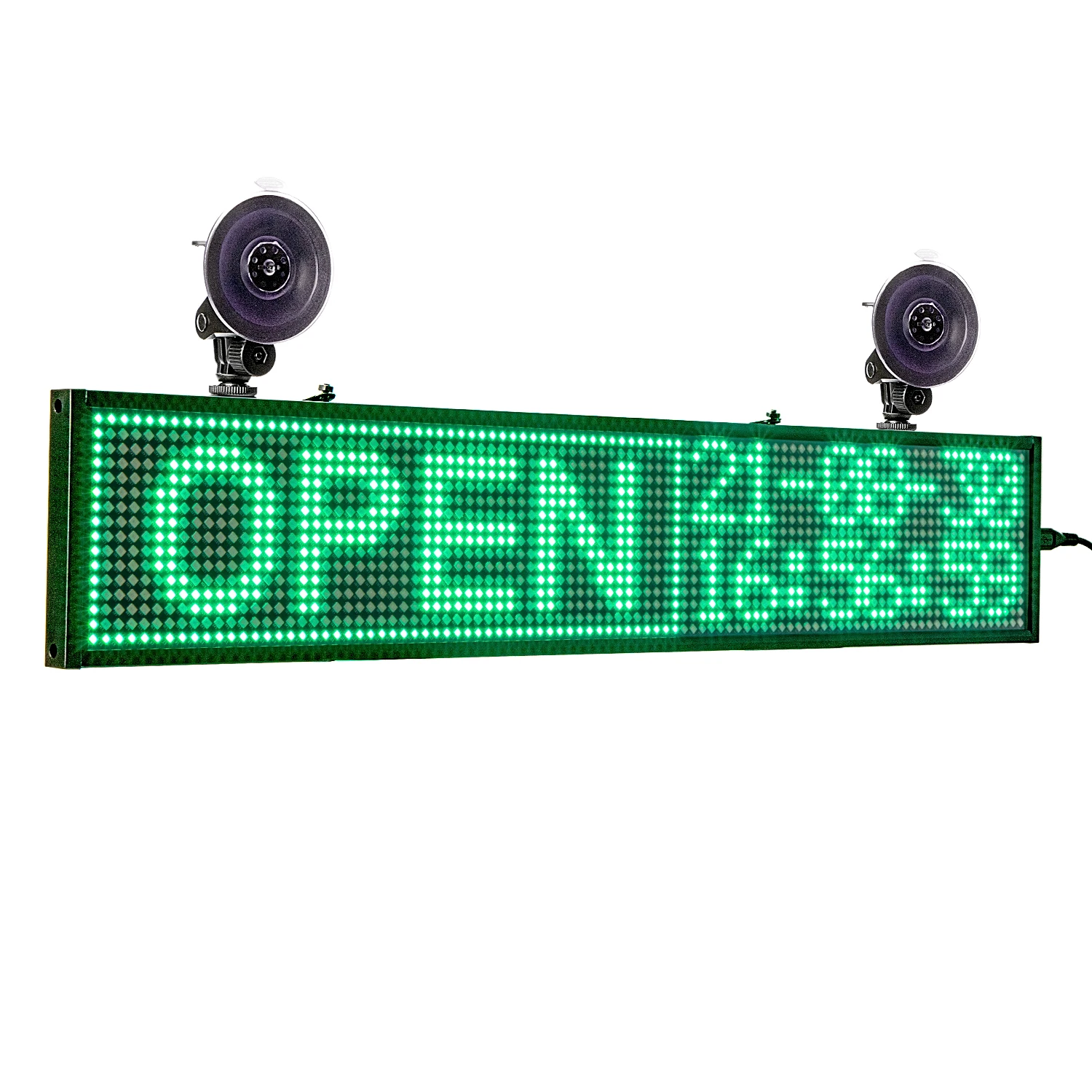 P5 Advertising panel 50 cm,12v Car Scrolling Ad Message board SMD display screen Support iOS phone input
