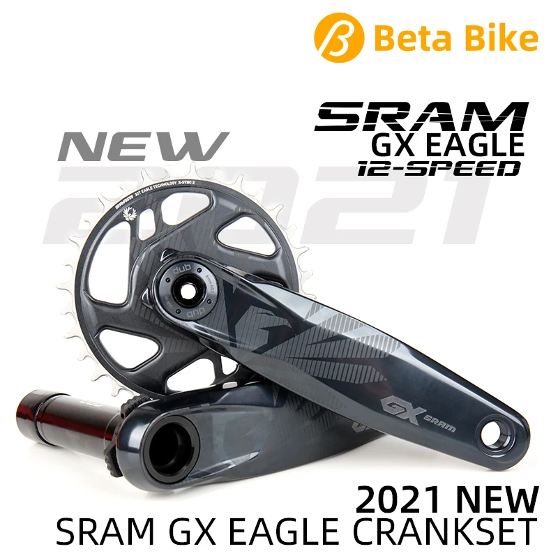 Original SRAM FC GX EAGLE DUB Crankset 1X12 12V Speed MTB Crankset 170 175mm 32 34T 3mm 6mm boost Chainring Bicycle Accessories