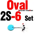 Oval 2S 6Set