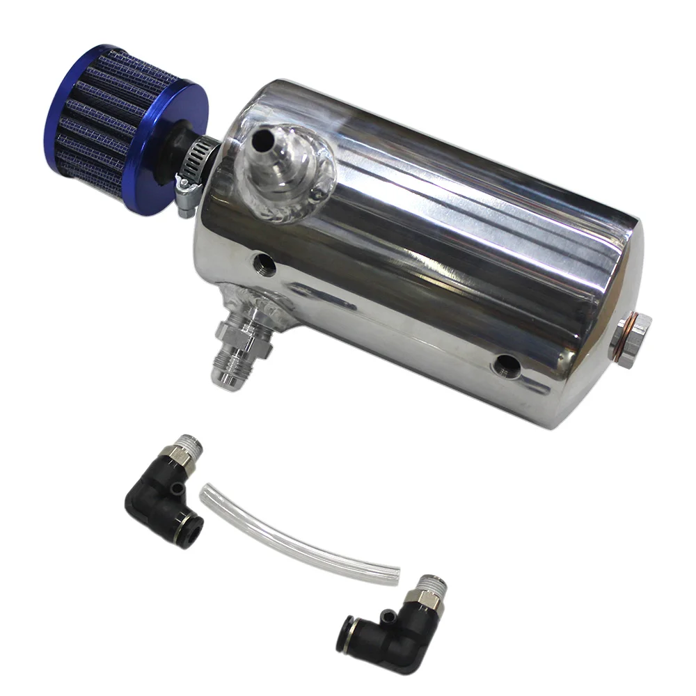 SPSLD سيارة التصميم العالمي دبابات الصيد النفط مع الهواء الترشيح خزان محرك الوقود المفرق يمكن الألومنيوم 500 مللي AN6 #6