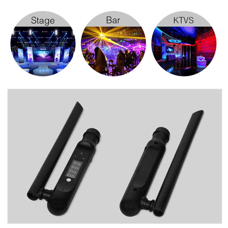 Imagem -05 - Miboxer Futd01 Dmx 512 Led Transmissor 2.4g Adaptador Receptor sem Fio para Disco Led Luzes Efeito de Palco Samart Controlador Led