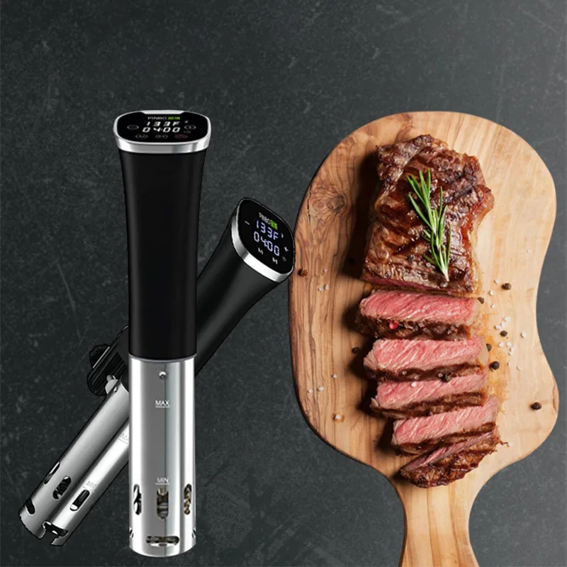 Écran tactile Intelligent pour cuisson des steaks sous vide, Machine alimentaire à basse température, cuisson lente, sausuvide moléculaire