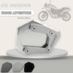 For BMW F850GS Adv F 850GS F850 GS Adventure 2020-2023 Motorcycle Kickstand Foot Side Stand Extension Pad Support Plate Enlarge