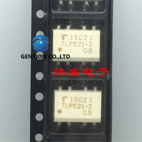 10 Uds TLP521 TLP521-2-2-8 gb SOP salida para transistor optoacoplador óptico de acoplamiento en stock 100% nuevo y original