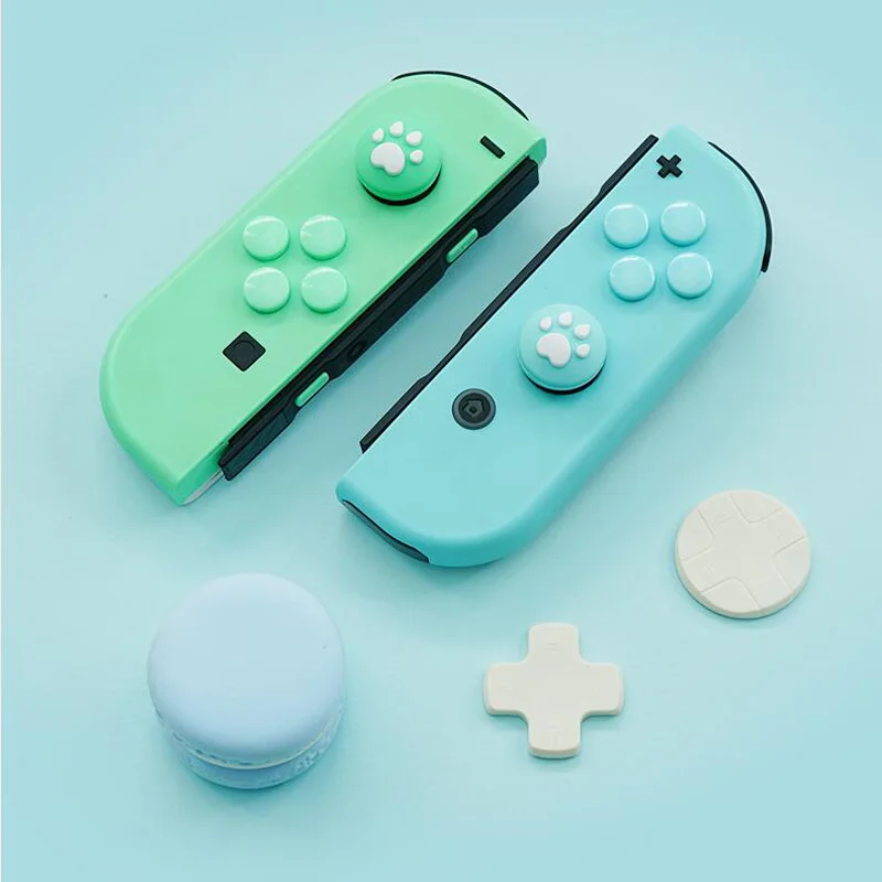 Joycon ABXY Adesivo D-pad Direção Chave Cruz Capa Protetora para Nintendo Switch, Oled NS Joy-con Pele, Botão Dpad Repair Case