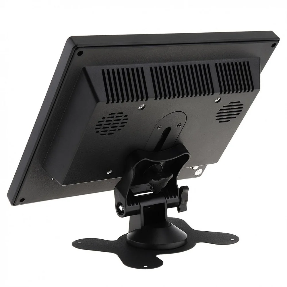 1024*768 PC CCTV Security Monitor 8 inch TFT LCD Color Video Monitor Screen HDMI VGA BNC AV Input  Stand Rotating Screen
