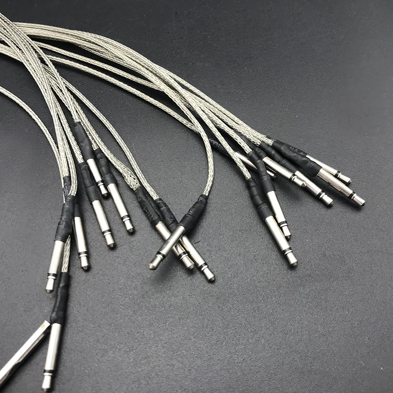 6 سلسلة عالية الحساسية الصوتية الغيتار جسر السرج قضيب بيزو المعادن قضيب الغيتار الشعبي لاقط عصا الغيتار الملحقات #5