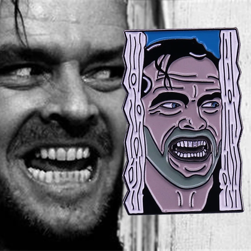 ستيفن الملك فيلم الرعب دبوس جمع الشر غي القاتل بروش مخيف هالوين مجوهرات اكسسوارات #4