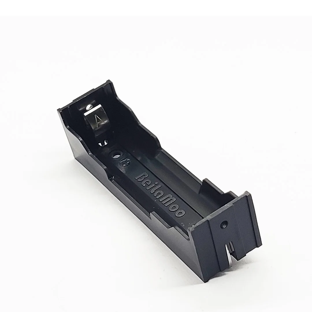 1 Pcs ABS 18650 Battery Holder With Pin Battery Case Box 1*18650 Rechargeable Battery 3.7V DIY