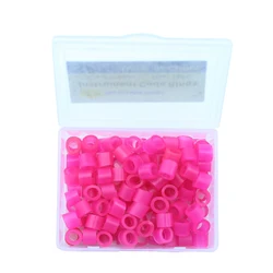 100Pcs/box Dental Instrument Code Ring Identification Coloring Circle Disinfection Oral Care Dentist Plastic Tools Accessories