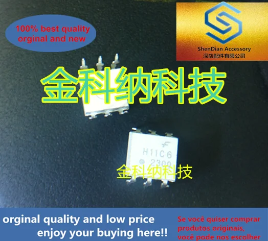 10Pcs Alleen Orginal Nieuwe H11C6 Dip-6