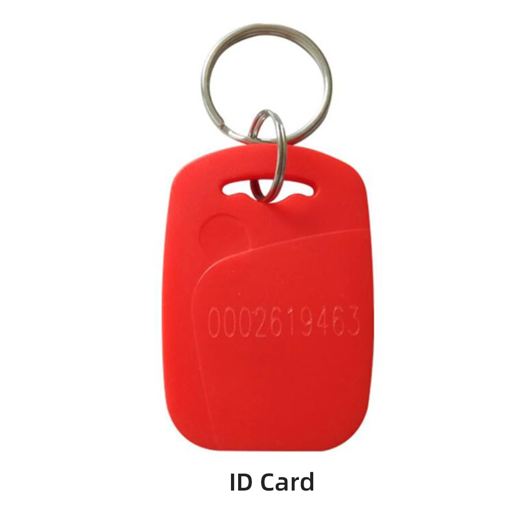 100pcs 125Khz Access Control Cards RFID Tags TK4100 Keychain Proximity EM ID Card Token Keyfobs for Access Control System