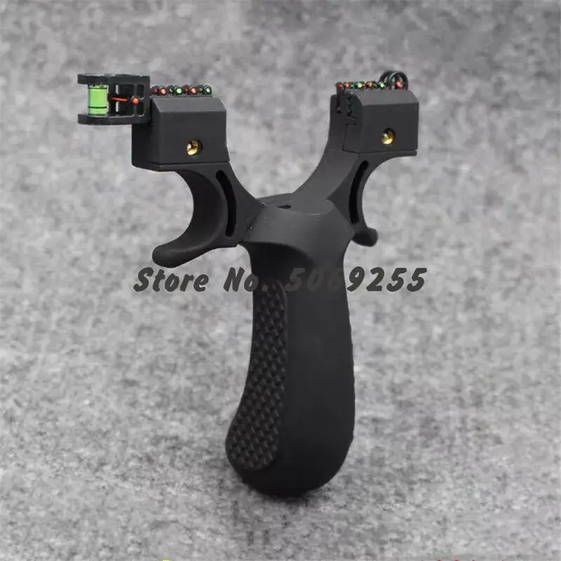 High Quality Slingshot Of Resin Flat Rubber Band 5 Aiming Accurate Slingshot For Hunting Shooting Outdoor Archery Catapult