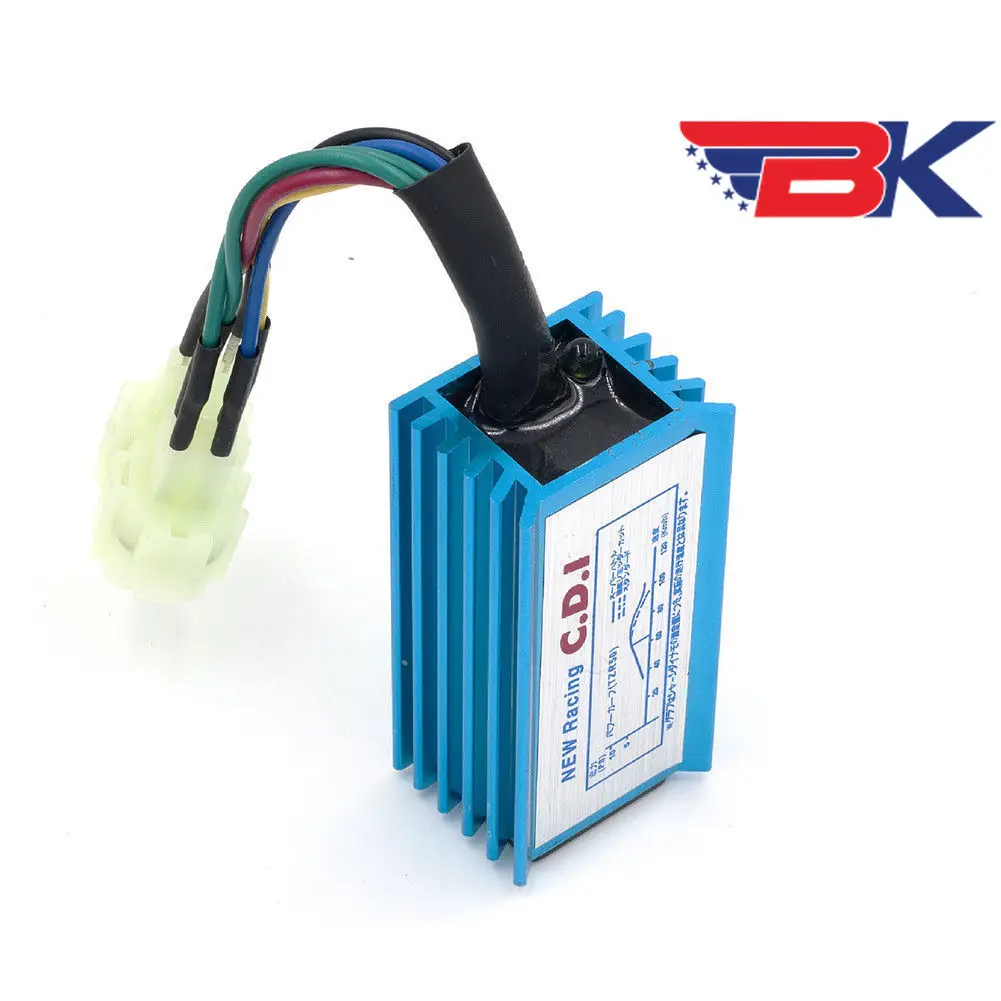 6-polige Performance-Racing-CDI für GY6 ATV 50 125 150cc Moped Go Kart Scooter 139QMB 139QMA – Detail 4