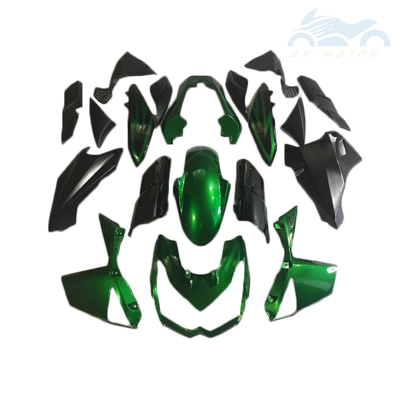 

Комплект обтекателей для кузова для Kawasaki Z1000 2011 2012 2013 2014 2015 2017 2018 2019, зеленые, черные обтекатели 11-15 17-19 ER99