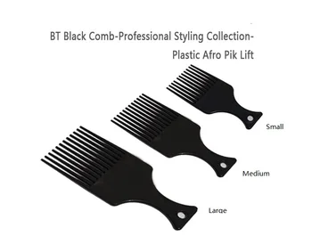 Salon utilisation 3 taille noir afro-américain choisir peigne cheveux peignes Afro cheveux peigne pour coiffure outils de coiffure bricolage outil de cheveux LZN0037