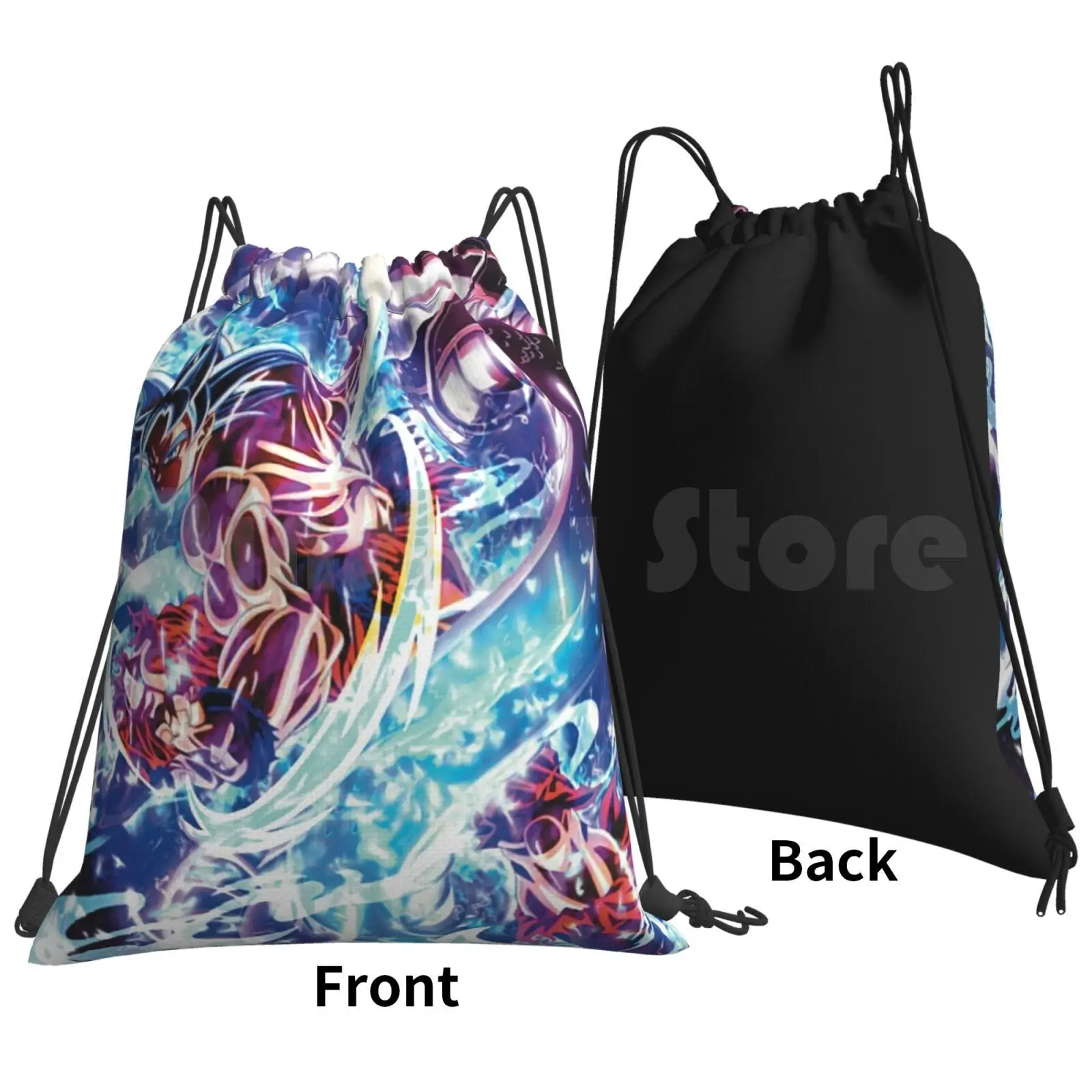 Ultra Instinct Power-Ultra Instinct Full Power-Limit Breaker Backpack Drawstring Bag Riding Climbing Gym Bag Anime Anime