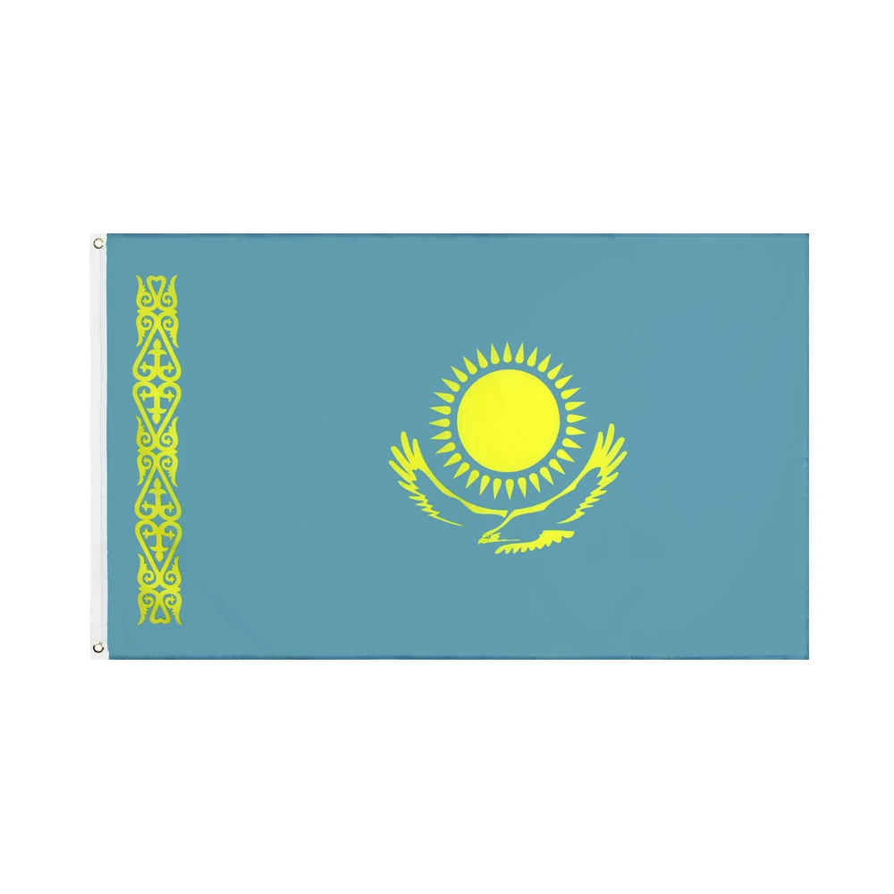 Flaglink 90*150 Kazakhstan KAZ kz flag