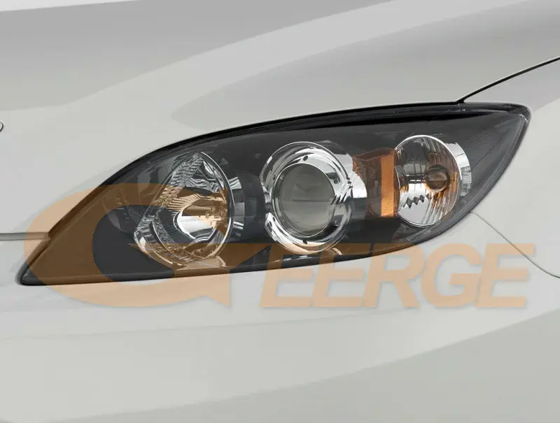 For Mazda 3 Mazda3 BK 2003 2004 2005 2006 2007 2008 Bluetooth App Multi Color Ultra Bright RGB LED Angel Eyes Kit Halo Rings