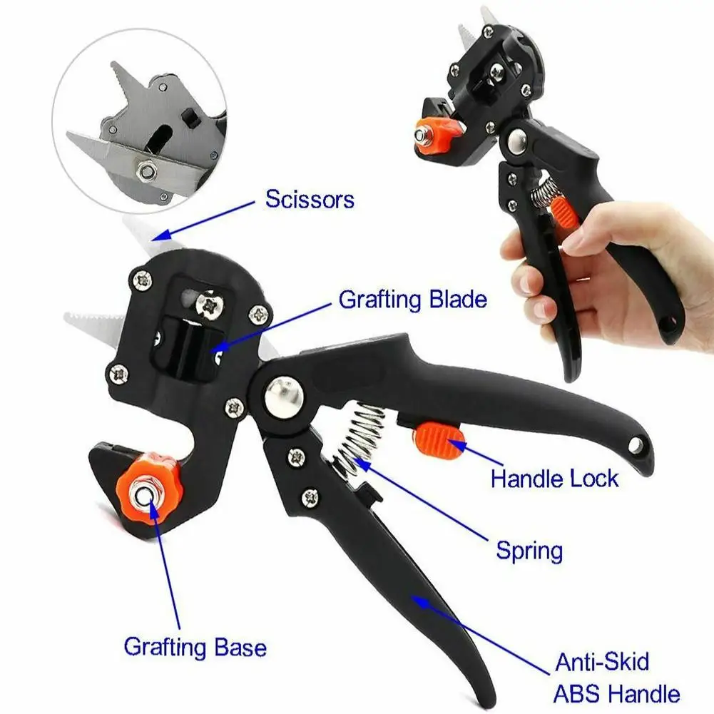Grafting Pruning  Shears Garden Grafting Tools Professional Branch Pruning Scissors Pruning Shears Set