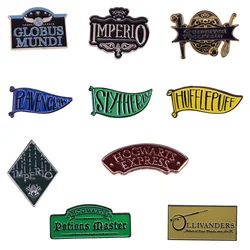 Magic spells brooch pin witchcraft movie fans Jewelry spells lovers bookish gift