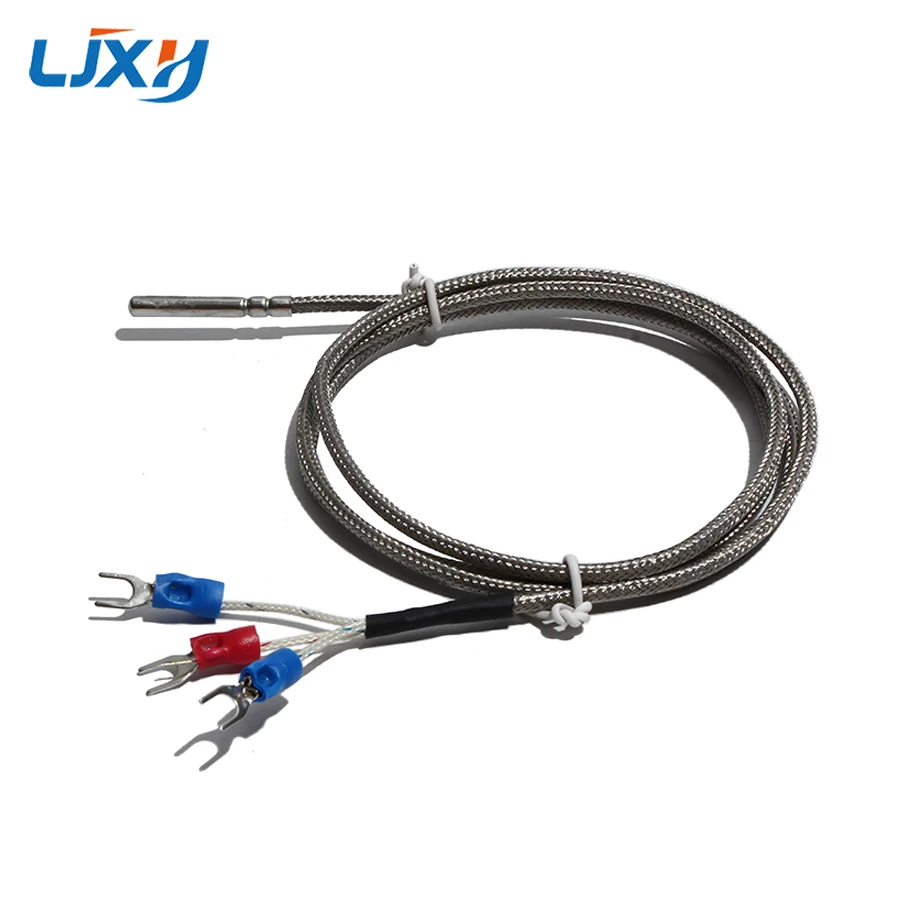 LJXH Thermal Resistance Roll-forming Shockproof Fireproof Shielded Wire Temperature Sensor PT100 Precision Platinum Resistance