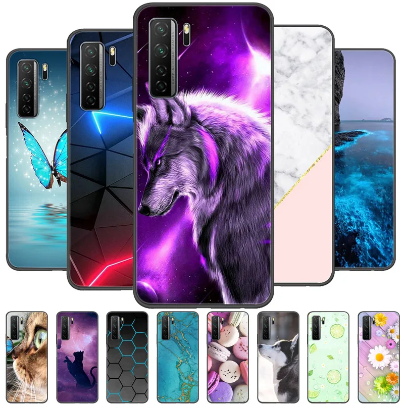 For Coque Huawei honor 30S Case Silicon Back Cover Phone Case For Honor 30S Russia Cases CDY-NX9A CDY-NX9B Soft bumper Funda Bag