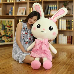 35-150cm Cute Long Legs Rabbit Plush Toy Stuffed Soft Animal Bunny Doll Baby Kids Toys Birthday Gift Christmas Present For Girl