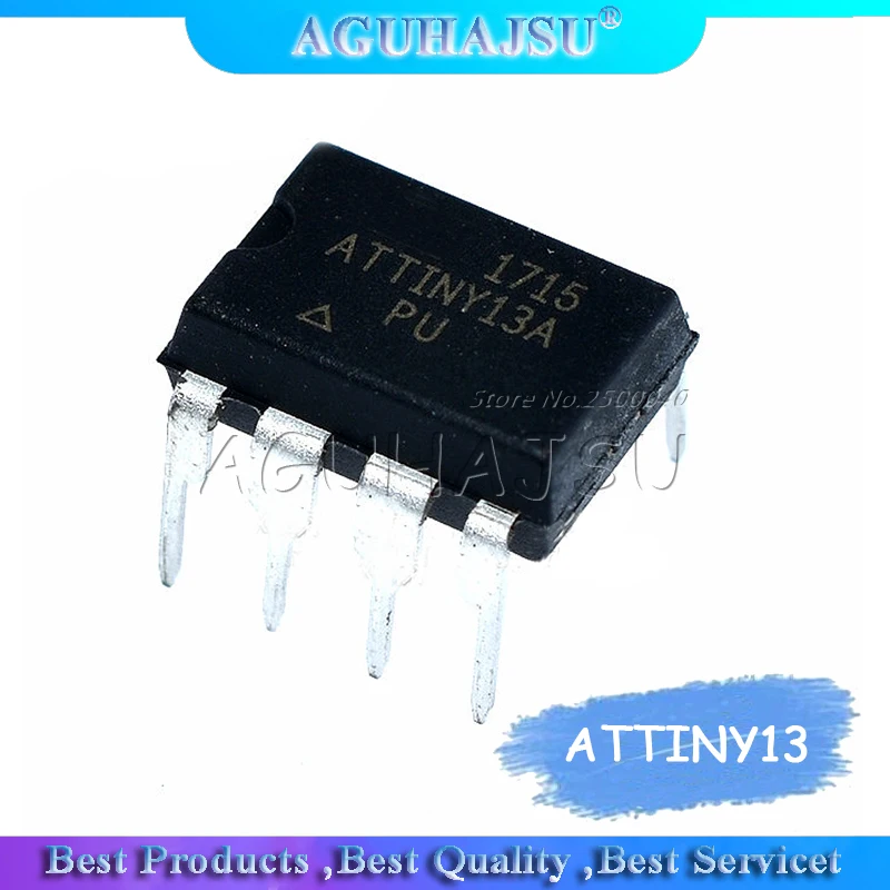 1PCS   ATTINY13A  ATTINY13A-PU ATTINY13  DIP-8 AVR microcontroller