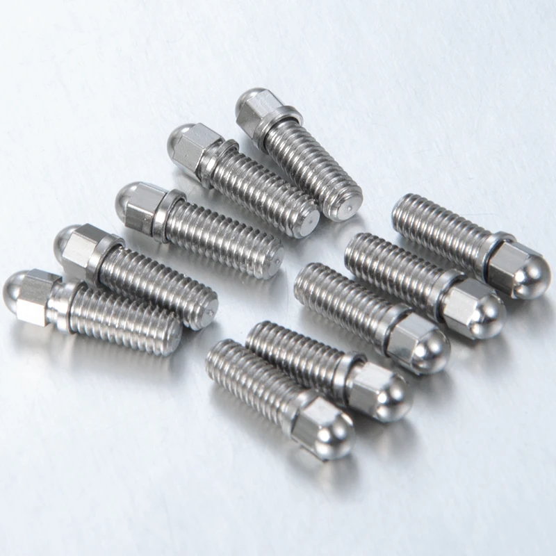 AXSPEED 10Pcs Metal M2/M2.5/M3 Ball Head Hex Screws & Tool for Axial SCX10 1/10 RC Crawler Car Truck Upgrade Parts Accessories